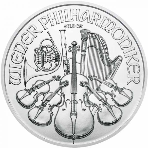 Philharmoniker 1 Ounce 2025 Silver 