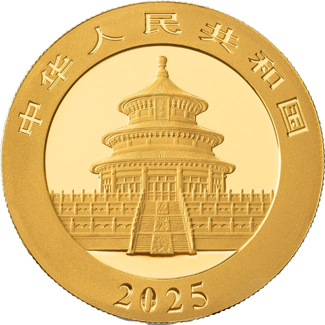 Panda 1g Gold 2025