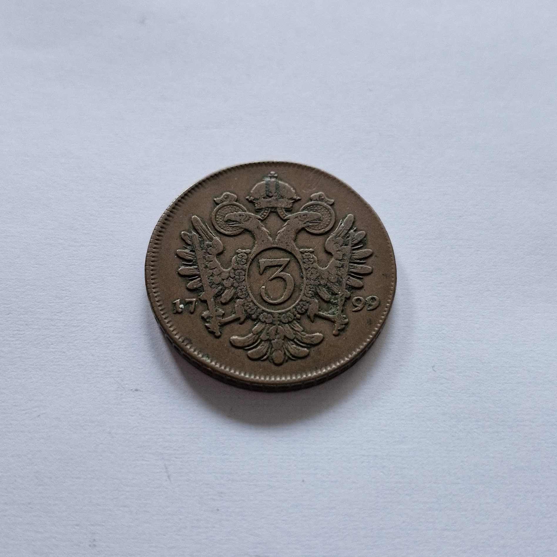 3 grajciar 1799 A František II.