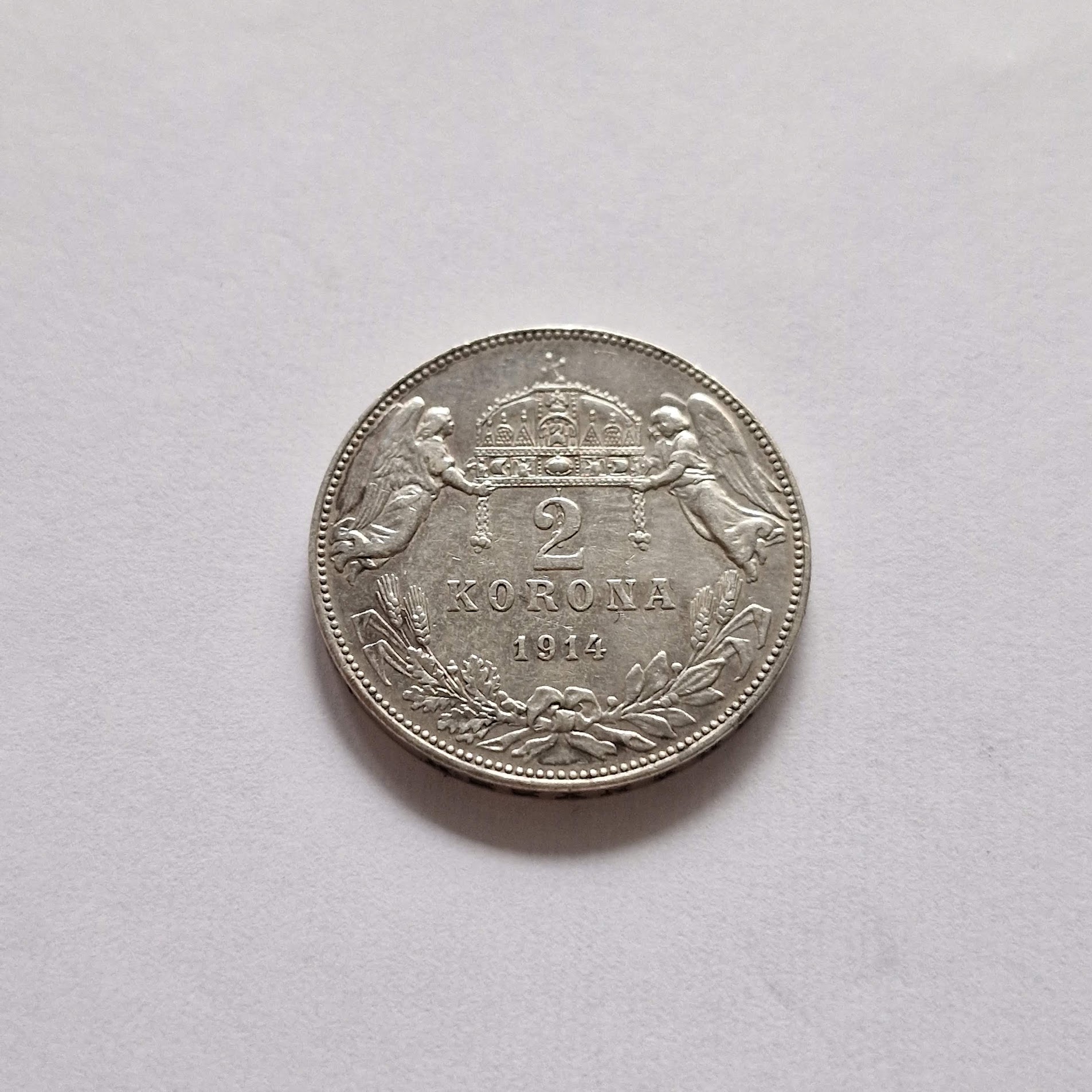 2 koruna 1914 KB František Jozef I.