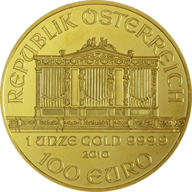 Philharmoniker 1oz Mix EUR Gold 