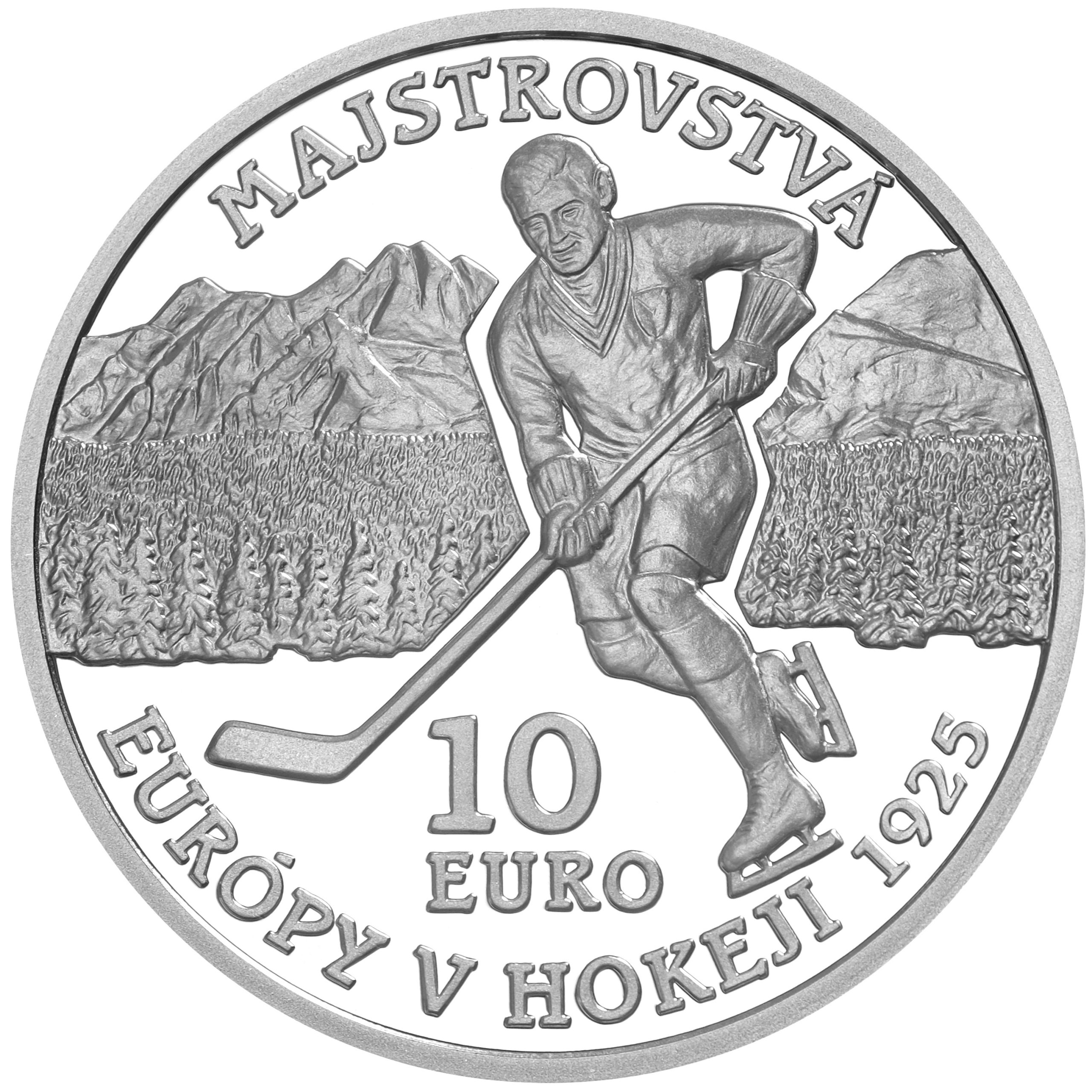 10 EURO 2025 ME v hokeji  Proof