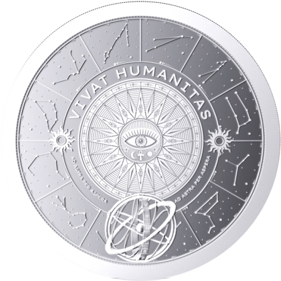 Vivat Humanitas 1oz  Silver 2024