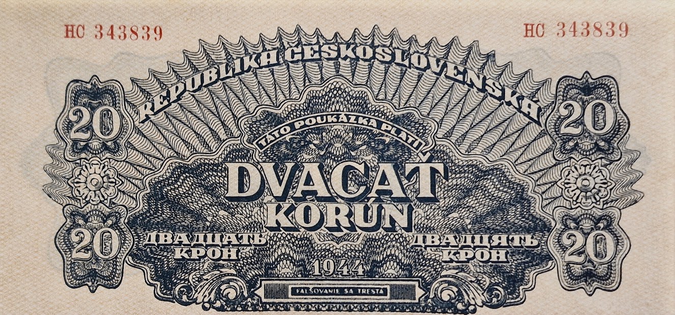 20 korún 1944 HC