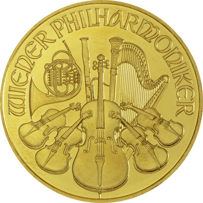 Philharmoniker 1oz Mix EUR Gold 