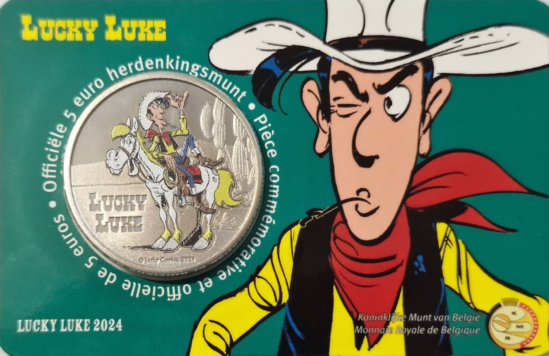 5 EURO 2024 Lucky Luke